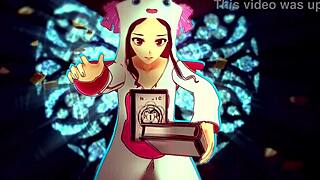 Magic book story unfolds in 3D anime hentai adventure.