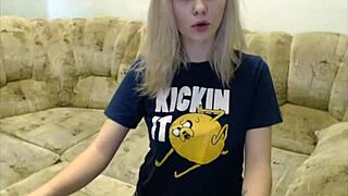 I Can't Believe Cute Latvian Teen Julia On Avidcams Webcam!