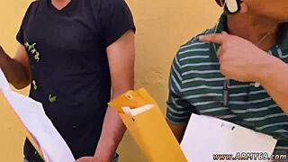 First time gay anal sex with drill sergeant! Yes! 😏