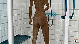 wet dreams in the shower