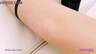 super hot blonde teen 18+ masturbates on sofa with cum and assfucking amateurs lesbian sexy uncle interview