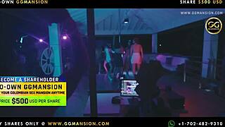 Latina bitches passionately suck big asses and pussies!