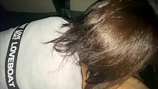 Night drive date turns horny in car for perverted asian couple