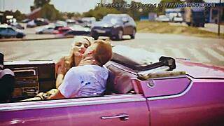 Alex angel dances erotically in the city of love with tattoos and music