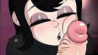 fhbquickie halloween mavis dracula in hotel crossdressing game