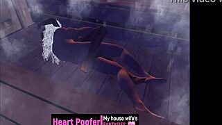 Relaxing in the Sauna with Cartoon Fun