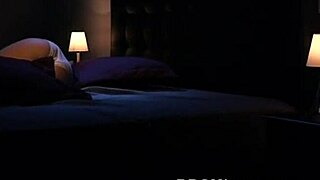 Serina blair in amazing solo action with toys