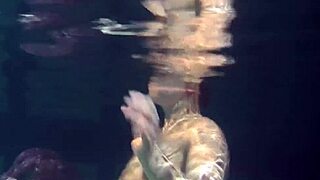 yo, check Lozhkova in see-through shorts splashing in the pool, looking hot as ever!