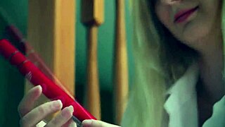 Big titted blonde bombshell lotta s masturbates erotically