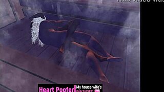 Relaxing in the Sauna with Cartoon Fun