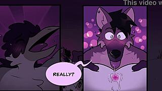 Wolf Furry Eats Gay Bird On The Beach