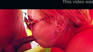 Vicky Wilfing dominates with intense sucking action in Croatia part 2