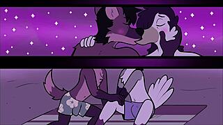 Wolf Furry Eats Gay Bird On The Beach