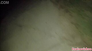 Husband Takes Wife Without Panties For Public Beach Sex At Night