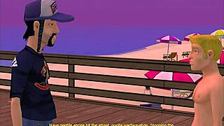 Bonetown very ugly but very fun chapter 1 with blowjob, big tits, ass, cum, and facial