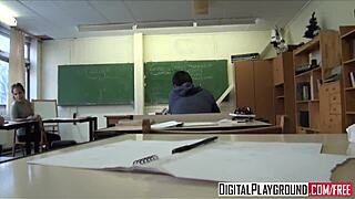 kristof cale and taissia shanti classroom hookup