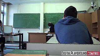 kristof cale and taissia shanti classroom hookup