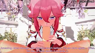 i watch yae miko suckin in pov