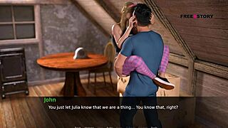 31 dusklight manor - lola fucking john after she kicks out julia from julias room