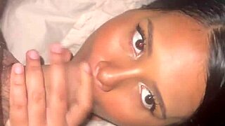 Colombian Beauty Sucks Monster Cock