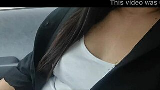 Risky public sex with that asian milf