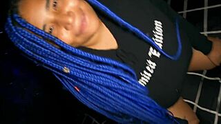 my ex shows off in skirt without panties until he fucks me