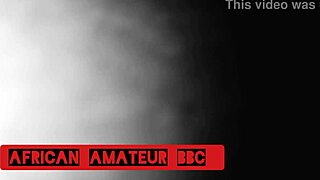 the ebony couple engages in rough sex with a big black cock, leading to orgasm and squirting