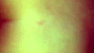 Girlfriend's pussy fucked, cum on ass by friend