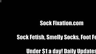 She Commands Worship of Her Pantyhose Feet