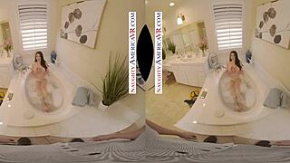 Alyx Star CRAVES COCK In The Bath Tub