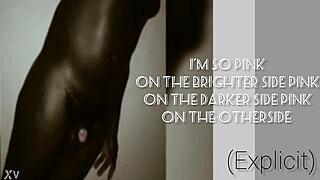 Look at these different shades of pink in close-up anal action.