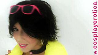 Jubilee in erotic cosplay costumes.