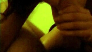 sexy latina teen gives old guy a hot blowjob