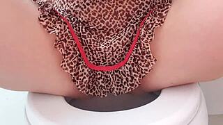 mature latina in see-through nightgown masturbates suggestively