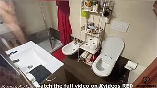 watch the guy masturbate in shower