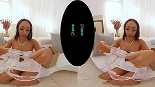 Vrhush Cali Says, 'I Want You Cum Inside Me, Babe,' In This Hot Sceen