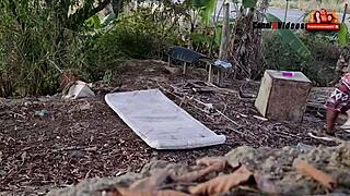 took two girls to grandpa's place, fucked them all day