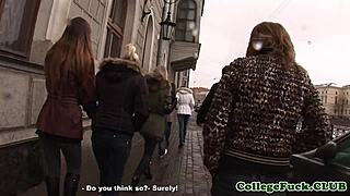 Hey, teens are partying in a group! 🎉