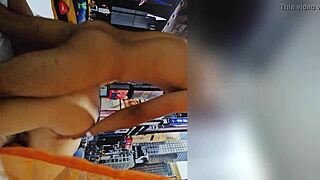 Mature amateur gets cum in big ass!