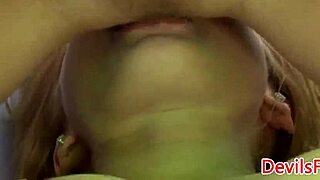 Why does this lesbo babe dominate her pretty girlfriend’s face?