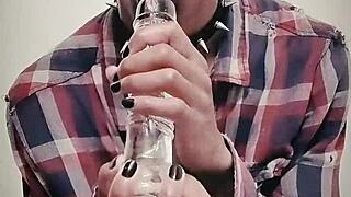 young ebony femboy performs pmv to chris brown