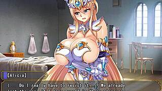 Princess knight loses obscene game