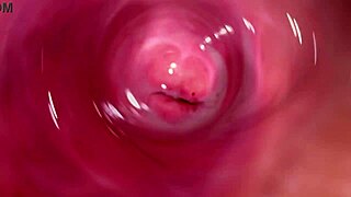 Camera Captures Every Detail Inside My Wet Creamy Teen Pussy