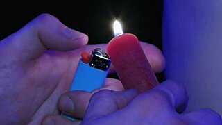 i celebrate valentines with candle light nipple and waxplay on my partner