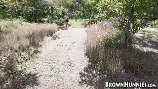 Exotic Maya Bijou Overjoyed with Outdoor BBC Insertion 😍