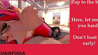 Blaziken tells you how to stroke your cock slowly and cum hard.