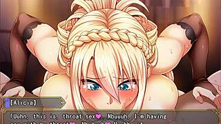 Princess knight loses obscene game