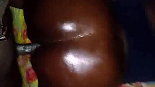 Big Wet Oiled Ass Gets Creamy Backshots!