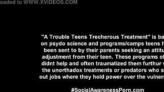 Clover Eliza Shields Feels Nervous As Her Parents Take Her To The Doctor For A Gyno Exam In Tampa