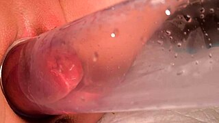 pumping milf pussy with a wild squirt.